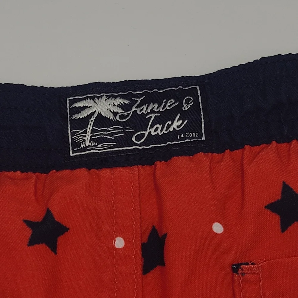 Janie and Jack patriotic red
